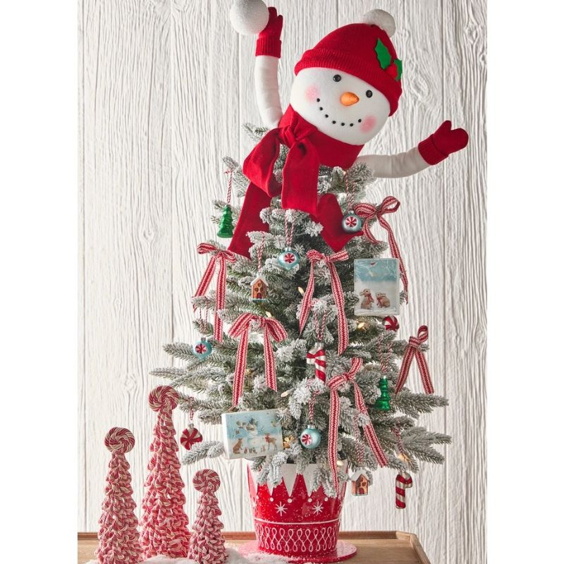 Snowman & Santa Ornaments
